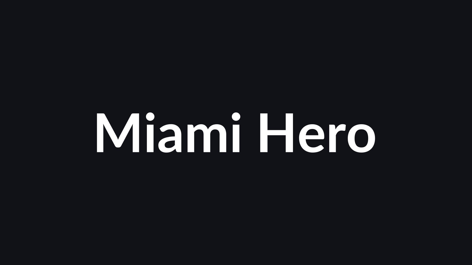 Vue aérienne de Miami Beach